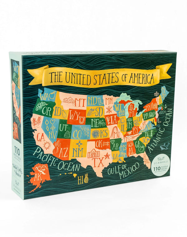 USA Map Puzzle