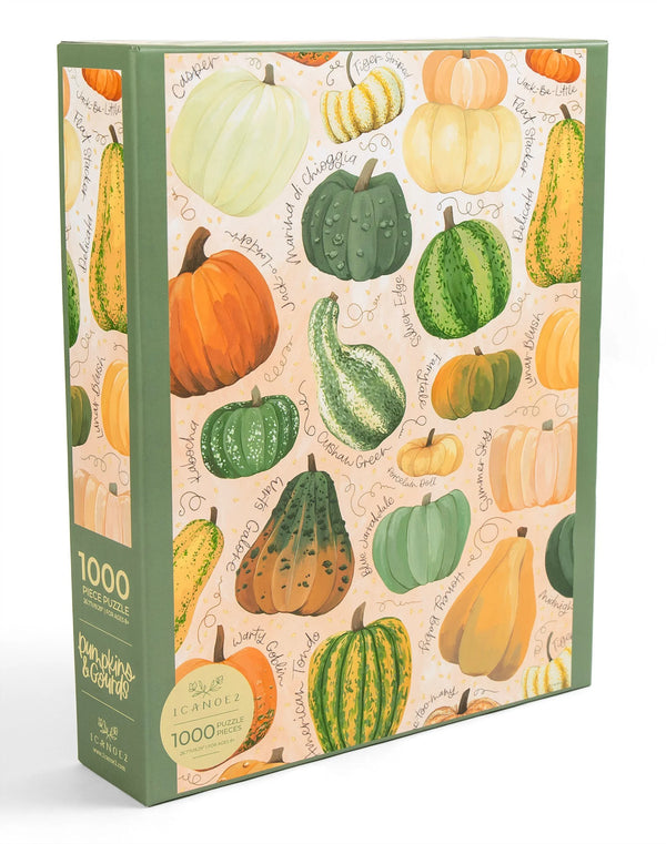 Pumpkins & Gourds - 1,000 Piece Jigsaw Puzzle