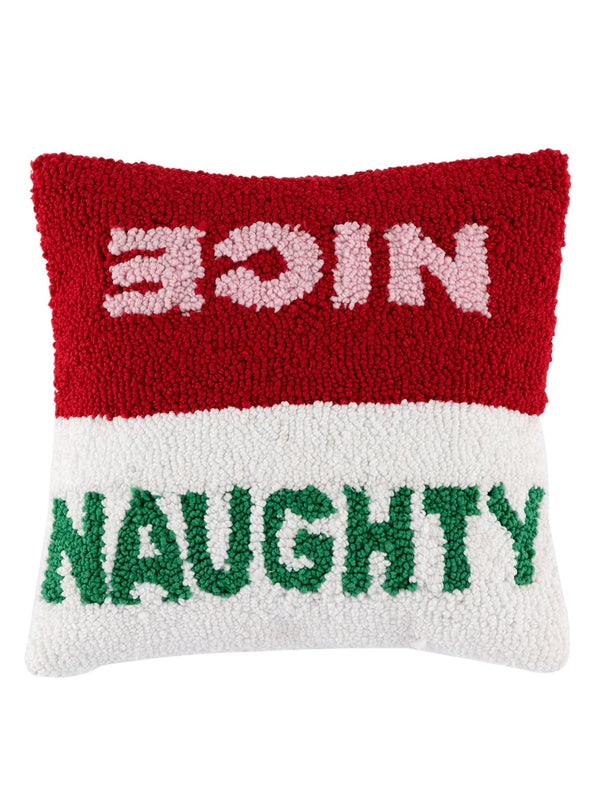 NAUGHTY / NICE PILLOW