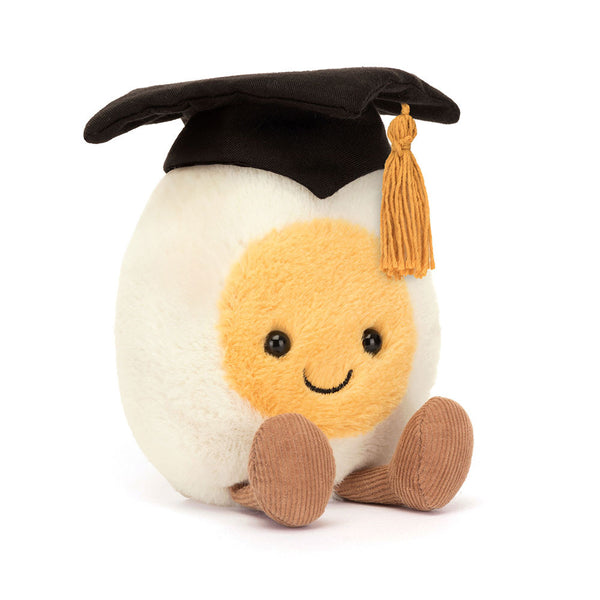 Boiled Egg Graduation Jellycat