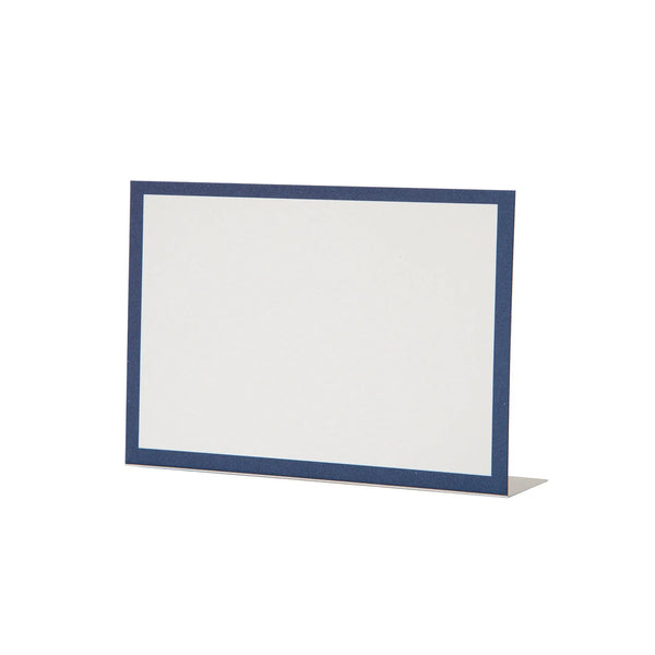 NAVY FRAME PLACE CARD