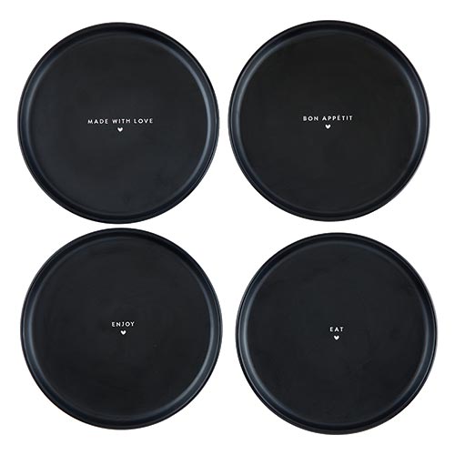 MELAMINE PLATE-SMALL SET OF 4