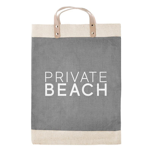 GREY MARKET TOTE-PRIVATE BEACH