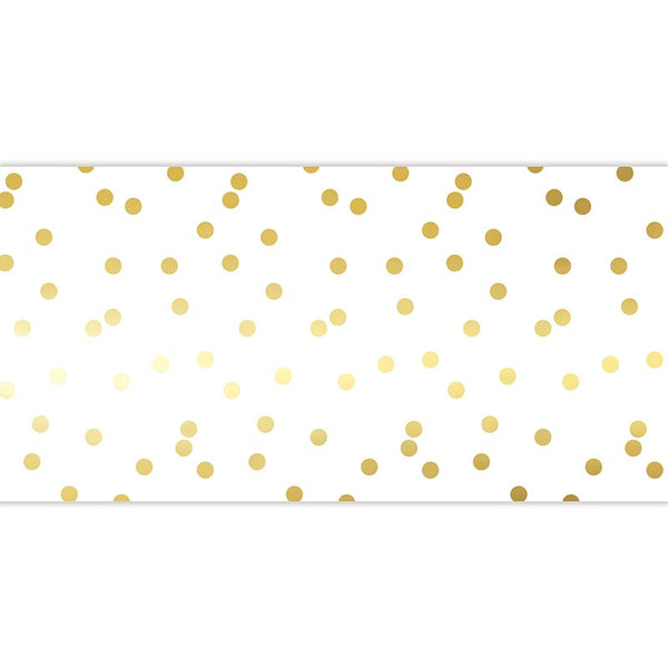 TABLE RUNNER - GOLD DOT 20'