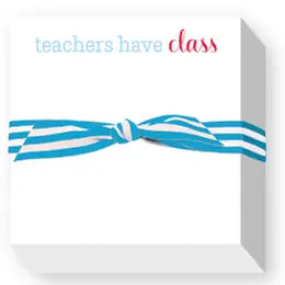 TEACHERS HAVE CLASS CHUBBIE NOTEPAD