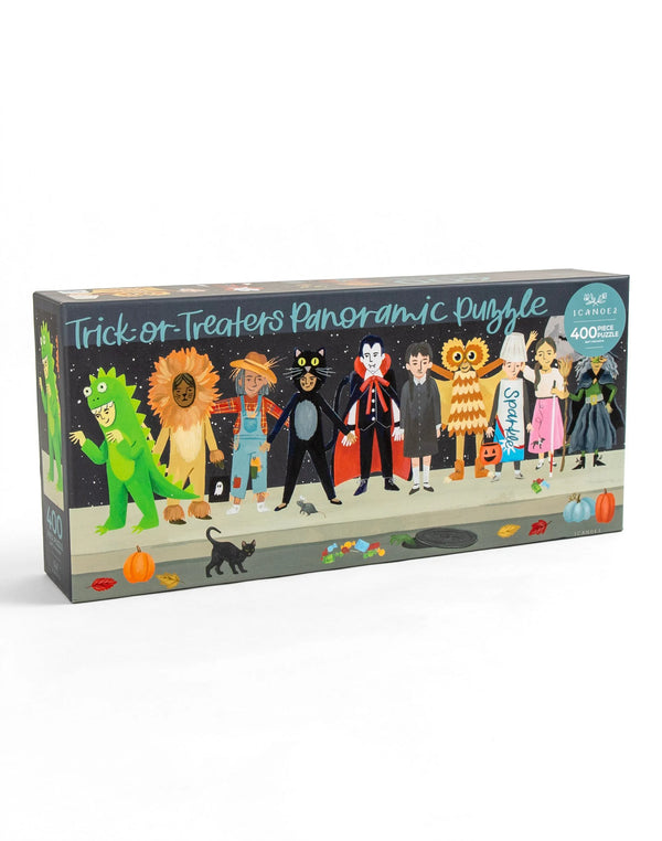 Trick-Or-Treat! - 400 Piece Panoramic Jigsaw Puzzle