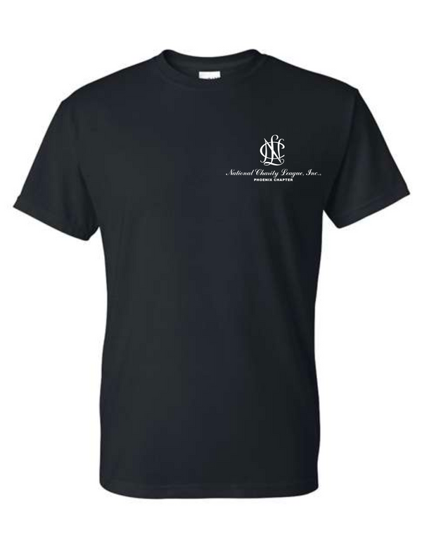 NCL short sleeve black w/white NCL (crew neck)